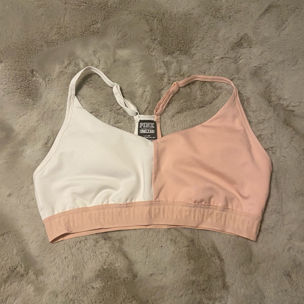 Victoria’s Secret ultimate Pink Sports Bra Size L